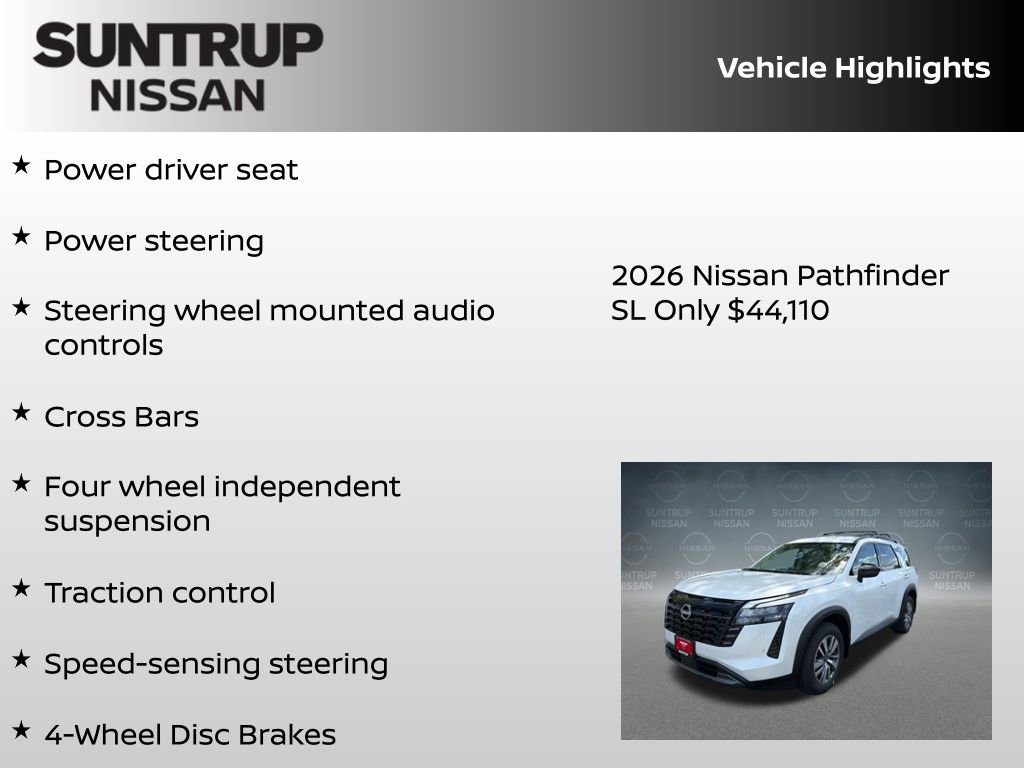 New 2026 Nissan Pathfinder SL AWD/4WD image 8