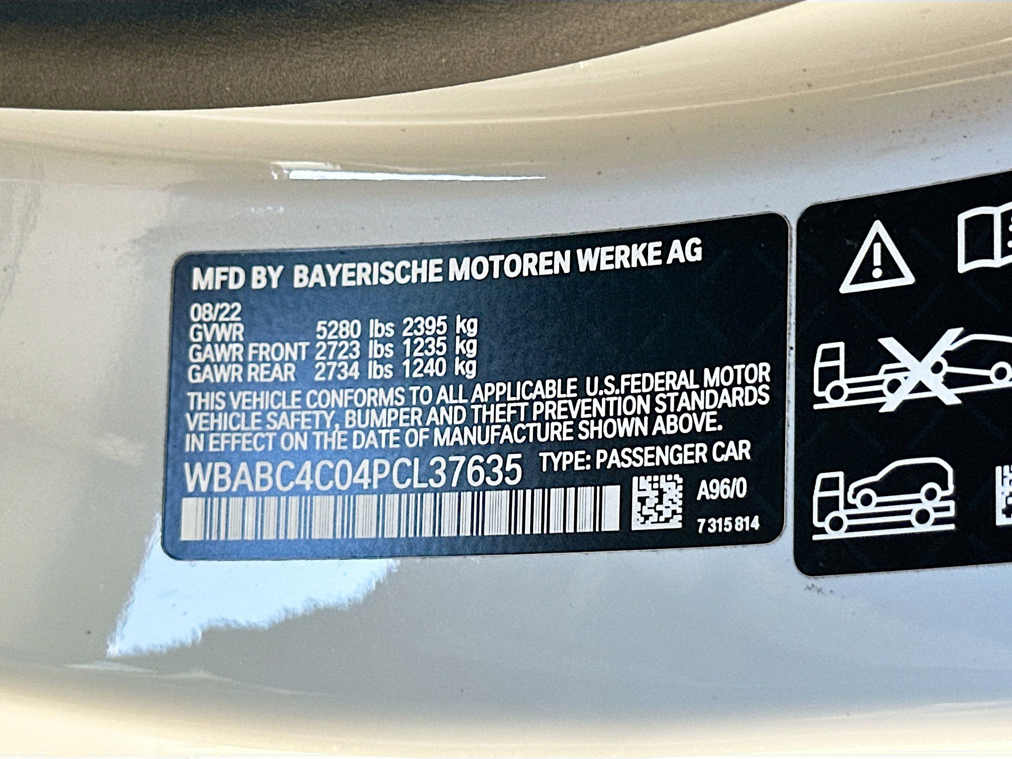 Certified 2023 BMW M850i xDrive M850i xDrive image 34