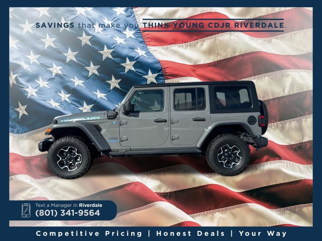 Used 2022 Jeep Wrangler Unlimited Rubicon 4xe image 2