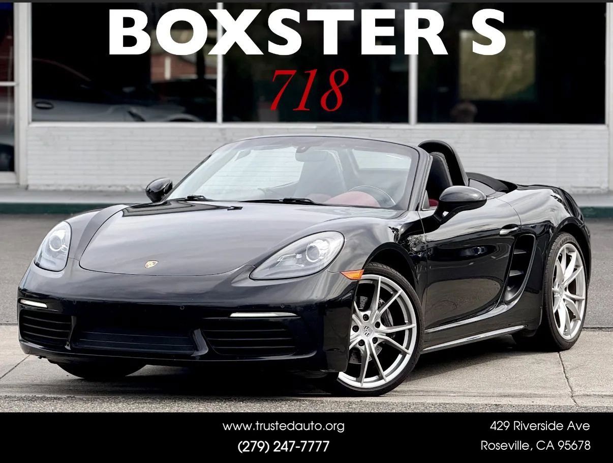 Used 2017 Porsche 718 Boxster image 1