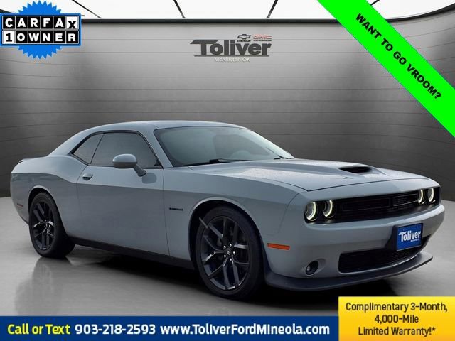 Used 2022 Dodge Challenger R/T w/ Blacktop Package RWD image 1