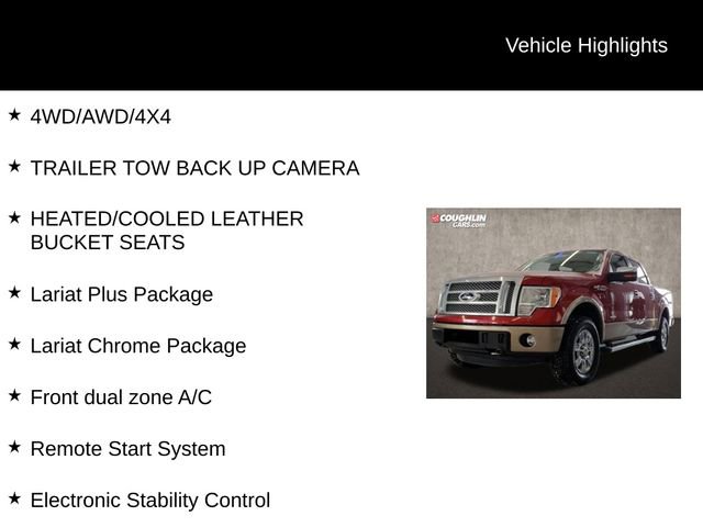 Used 2012 Ford F150 Lariat w/ Lariat Chrome Pkg video 2
