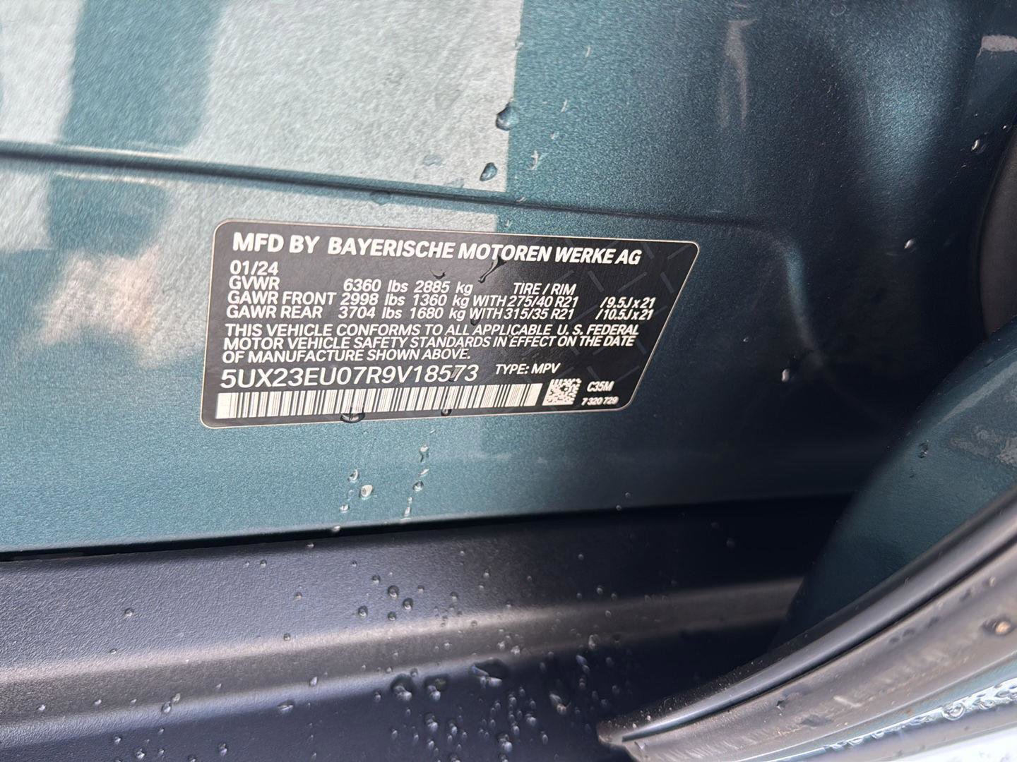 Certified 2024 BMW X5 xDrive40i w/ Premium Package image 37