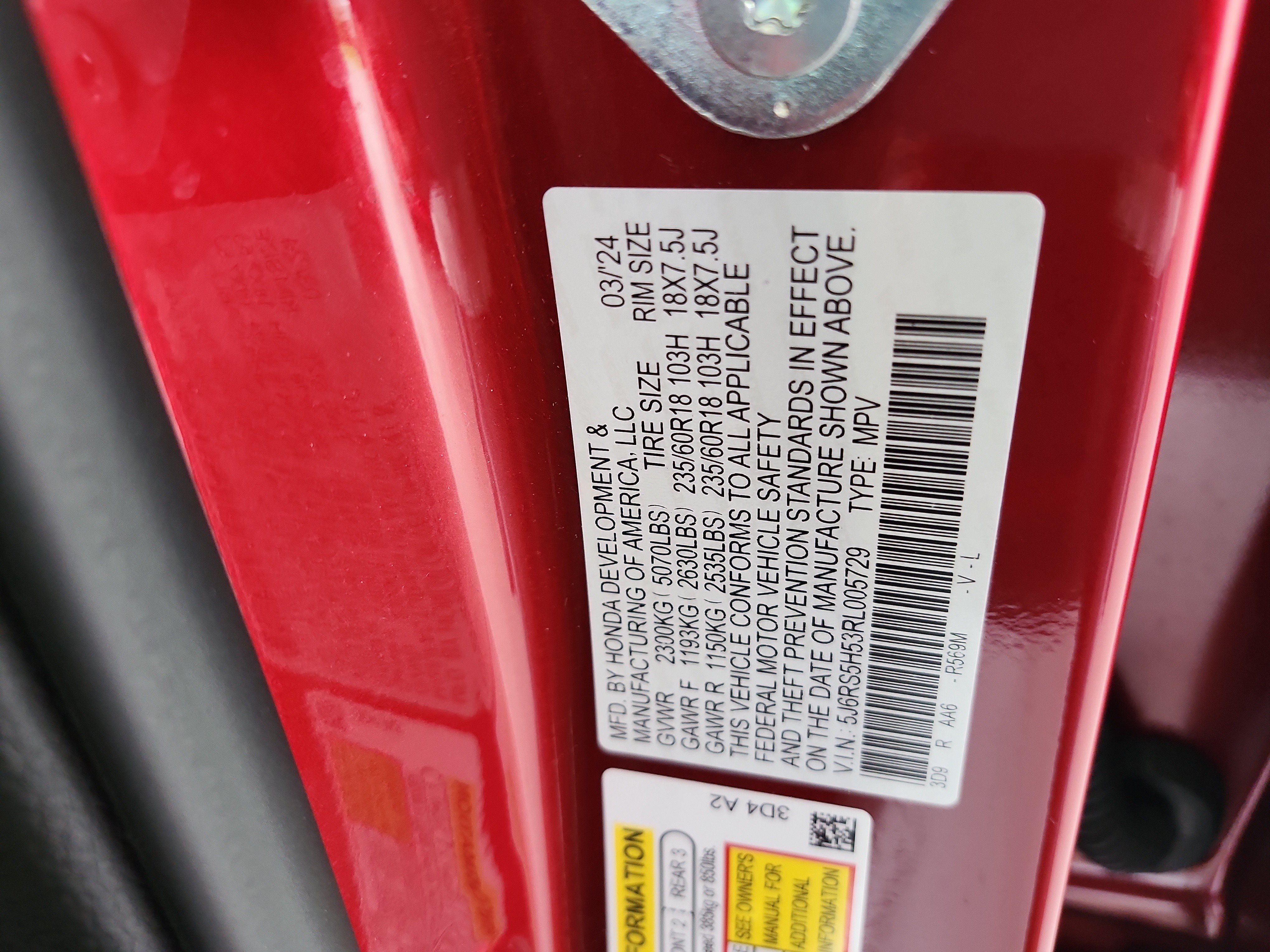 Used 2024 Honda CR-V Sport image 23