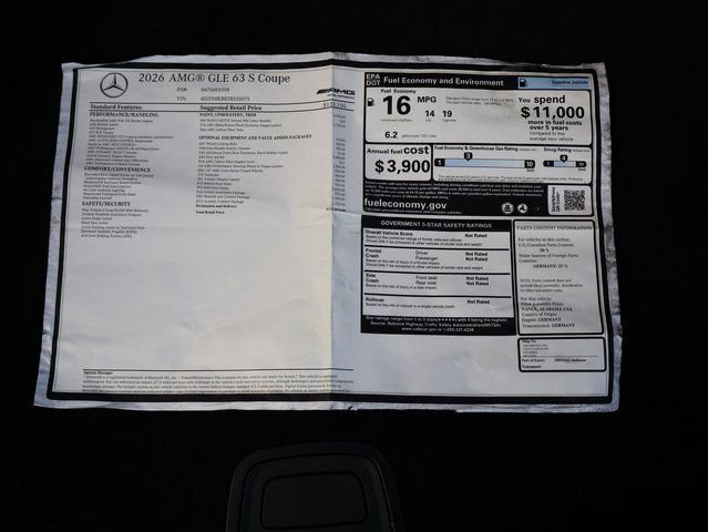 Used 2026 Mercedes-Benz GLE 63 AMG S image 62