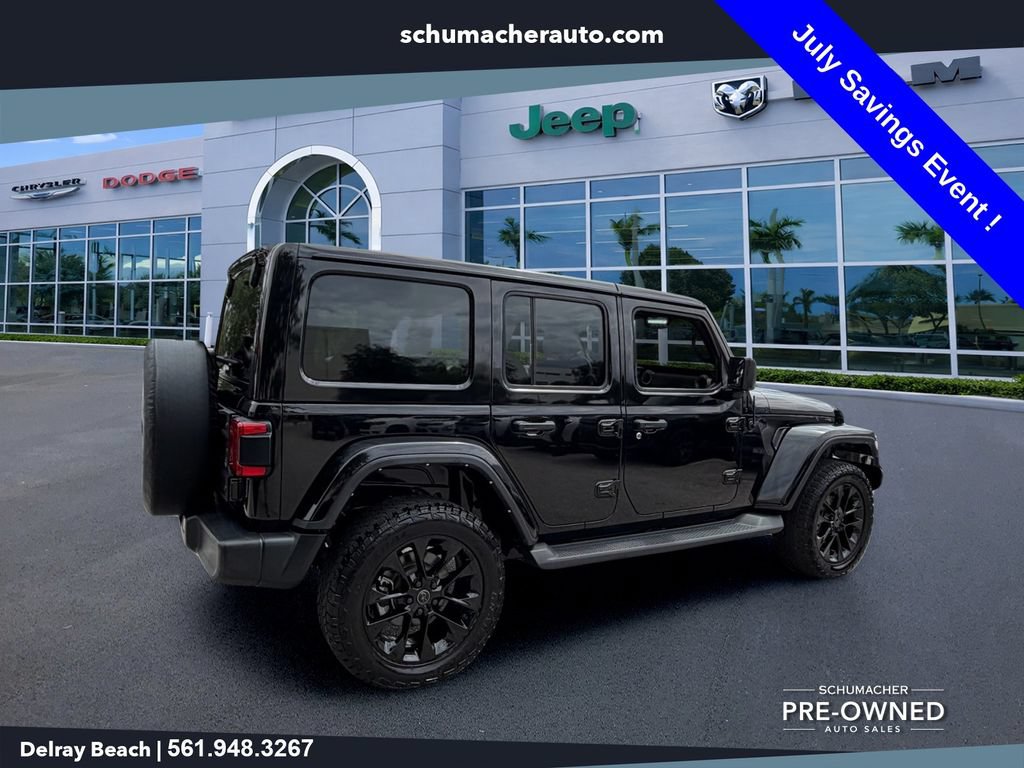 Used 2021 Jeep Wrangler Unlimited Sahara AWD/4WD image 7