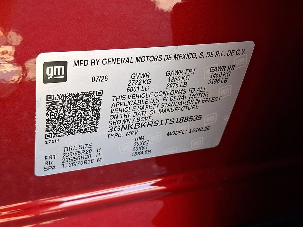 New 2026 Chevrolet Blazer RS w/ Enhanced Convenience Package AWD/4WD image 17