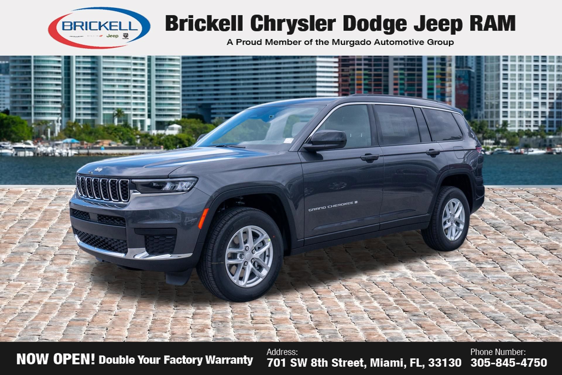 New 2026 Jeep Grand Cherokee L Laredo RWD image 1