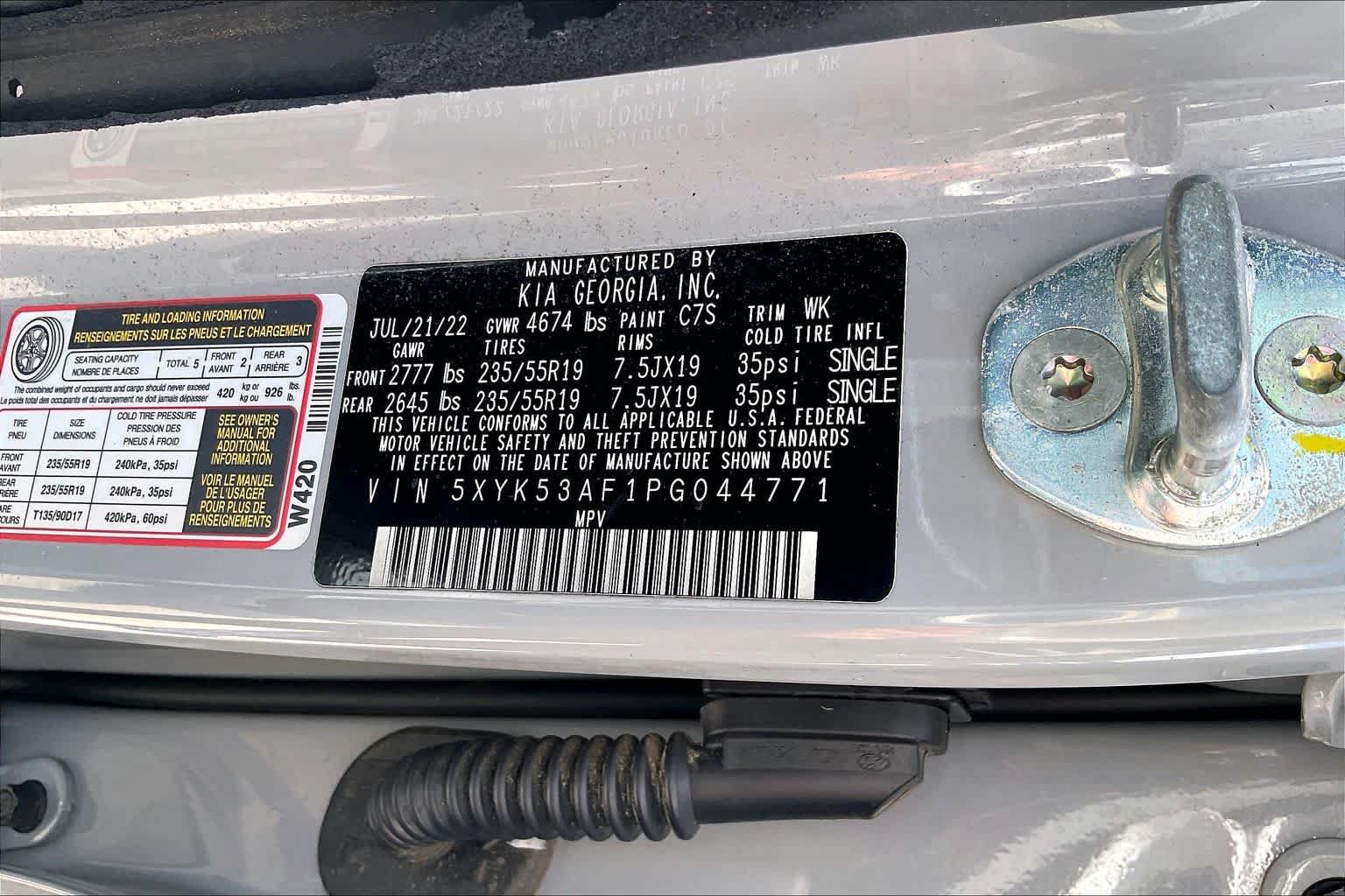 Used 2023 Kia Sportage SX FWD image 68