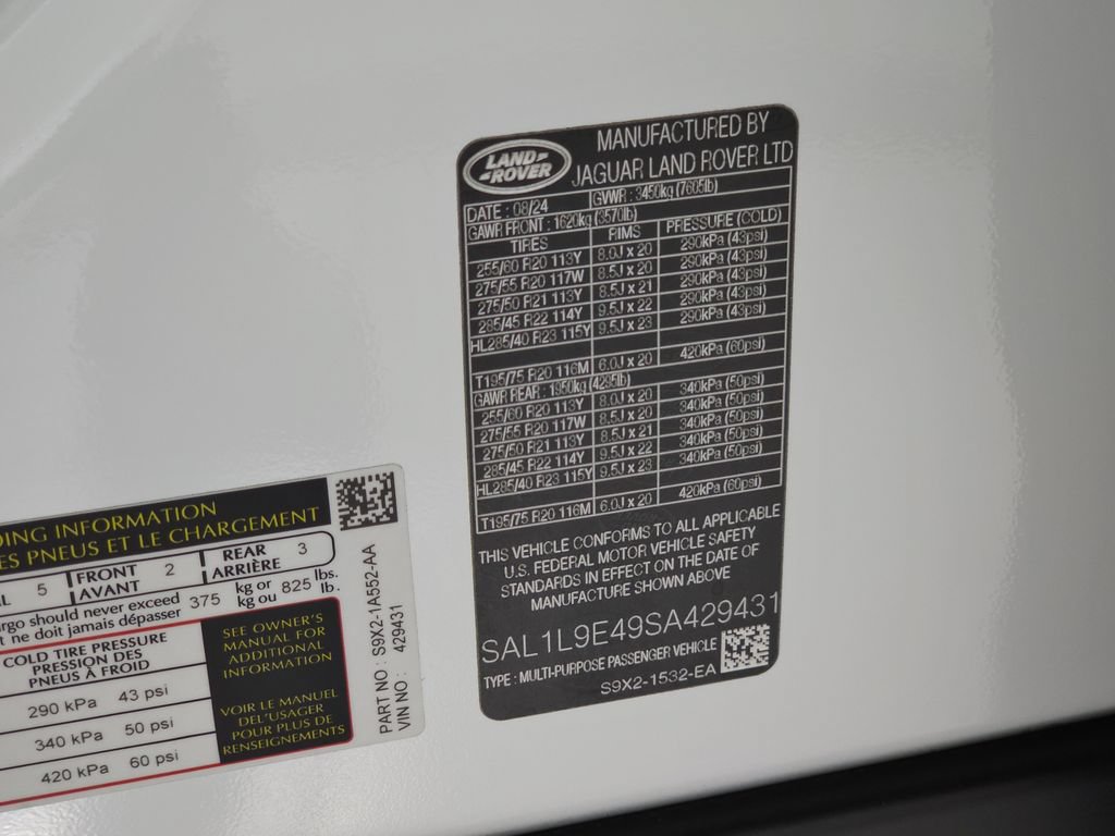 Used 2025 Land Rover Range Rover Sport Dynamic SE AWD/4WD image 44