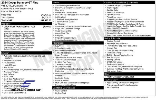 Used 2024 Dodge Durango GT image 37