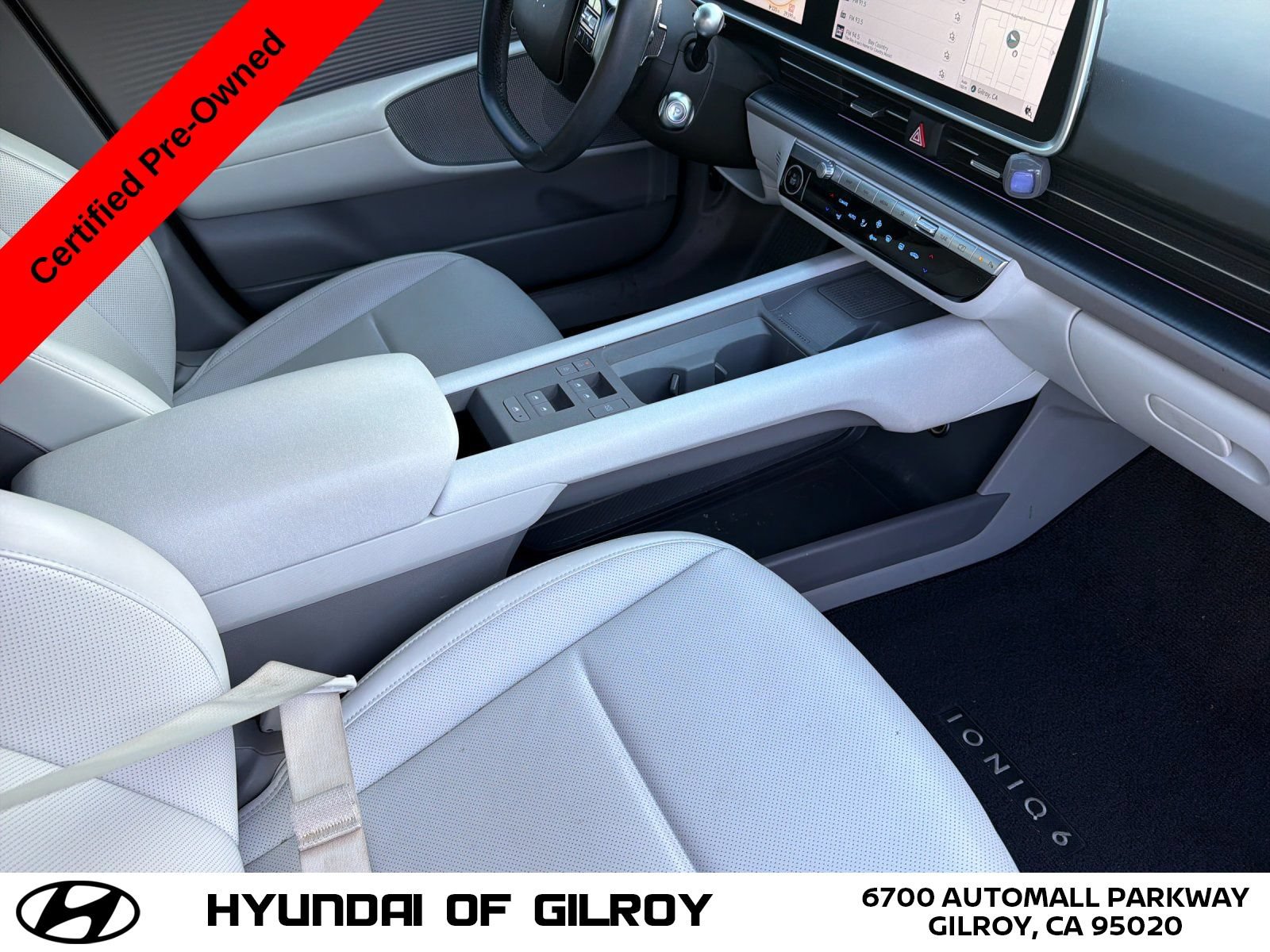 Certified 2023 Hyundai Ioniq 6 SEL w/ Cargo Package RWD image 17