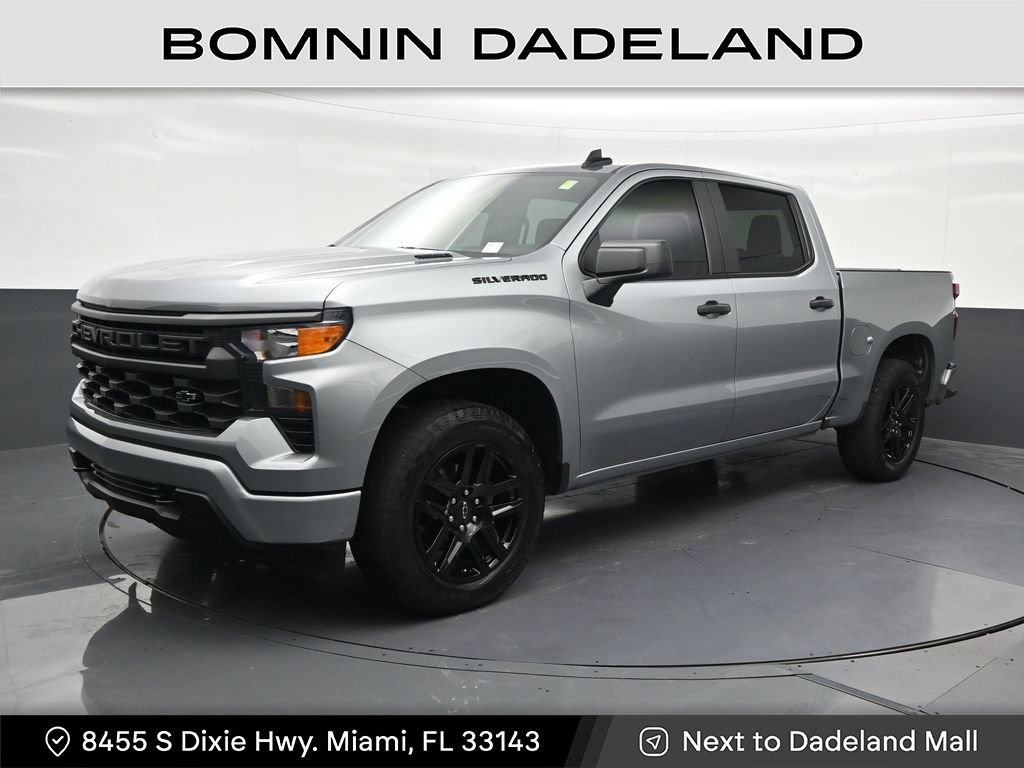 Used 2025 Chevrolet Silverado 1500 Custom w/ Turbomax Blackout Package