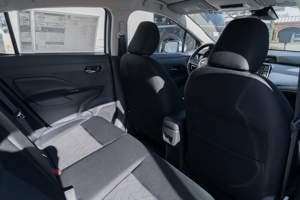 New 2025 Nissan Versa SV w/ Trunk Package image 23