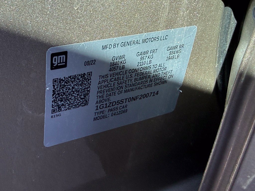 Used 2022 Chevrolet Malibu LT FWD image 24