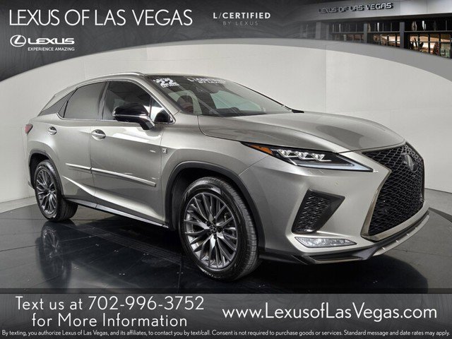 Certified 2022 Lexus RX 350 F Sport w/ Accessory Package image 1