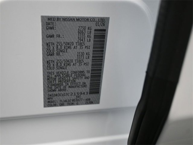 New 2026 Nissan Pathfinder SL w/ SL Premium Package image 20