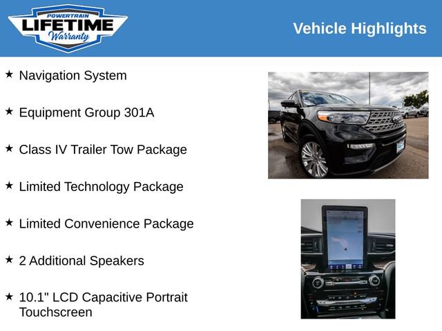 Used 2024 Ford Explorer Limited w/ Limited Technology Package AWD/4WD image 2