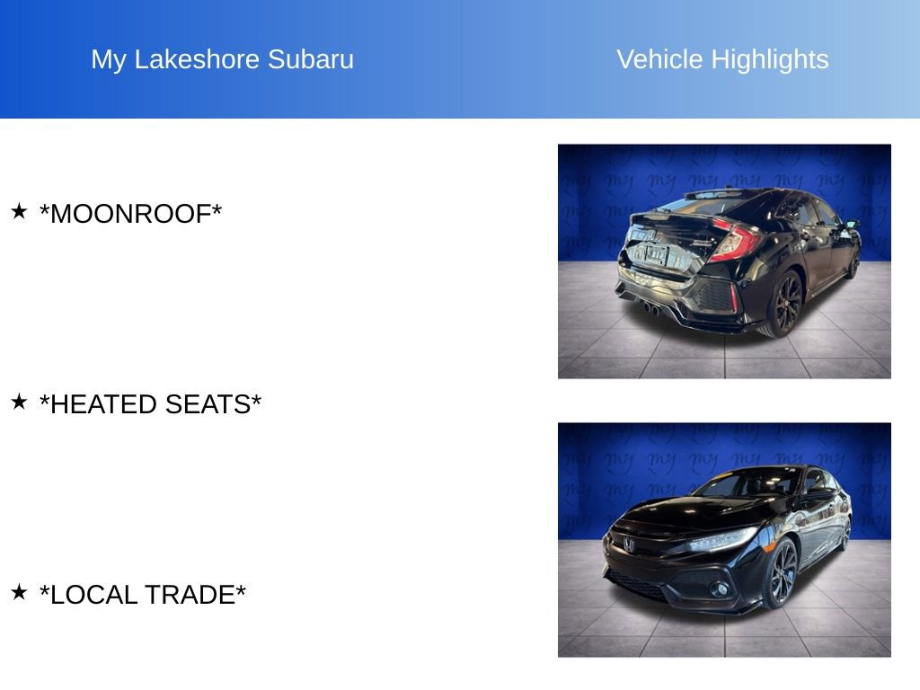 Used 2018 Honda Civic Sport Touring image 9