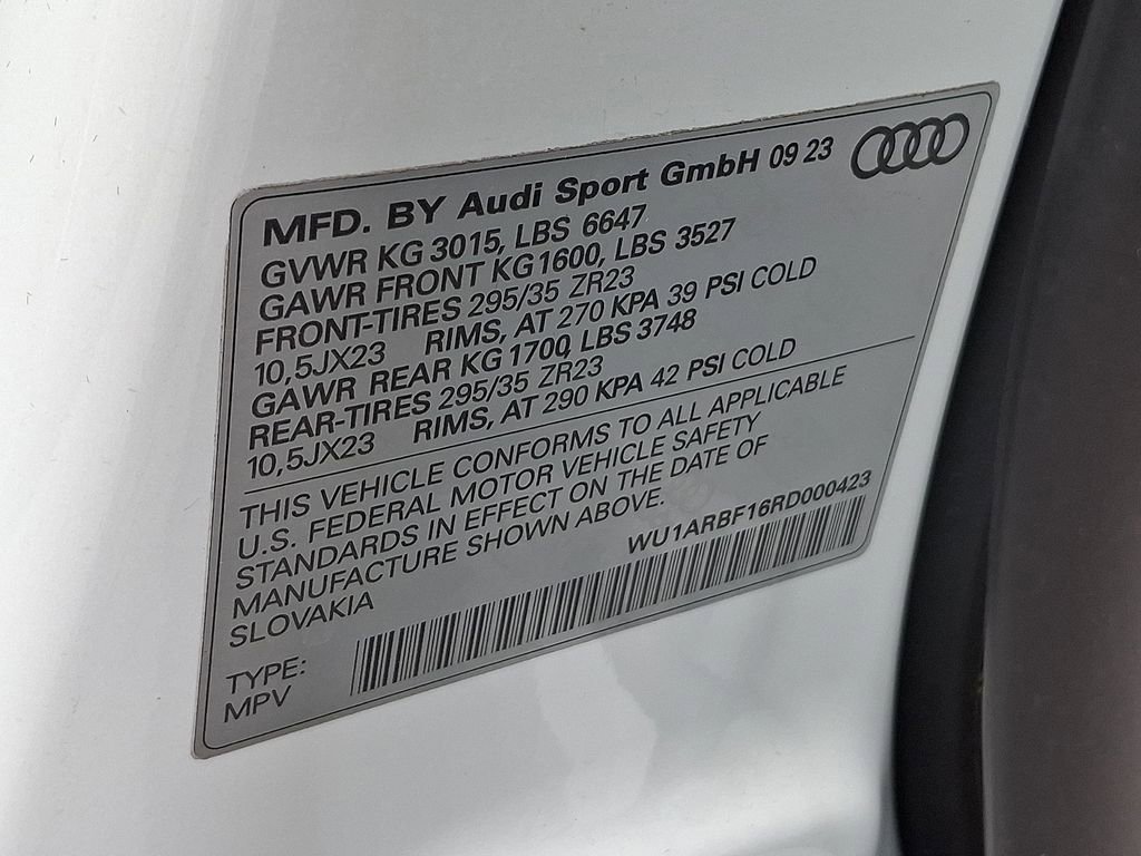 Certified 2024 Audi RS Q8 image 28