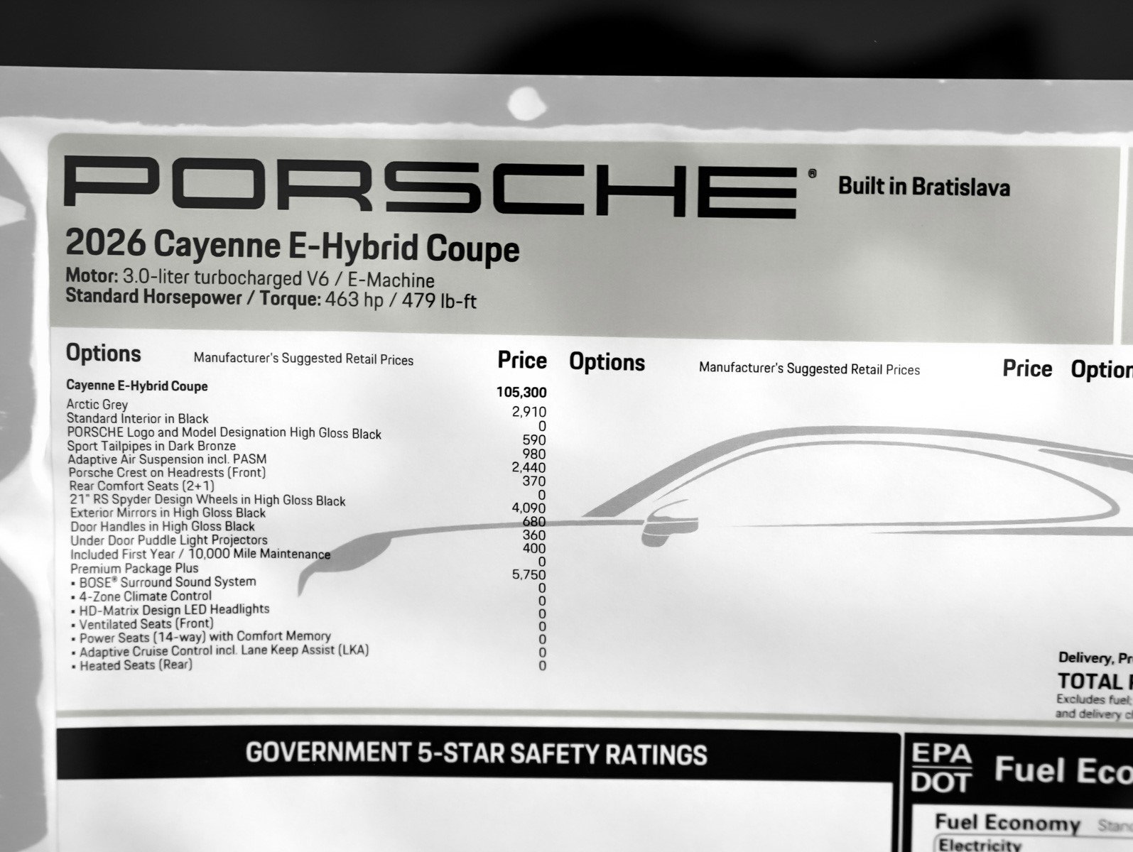 New 2026 Porsche Cayenne E-Hybrid Coupe image 29
