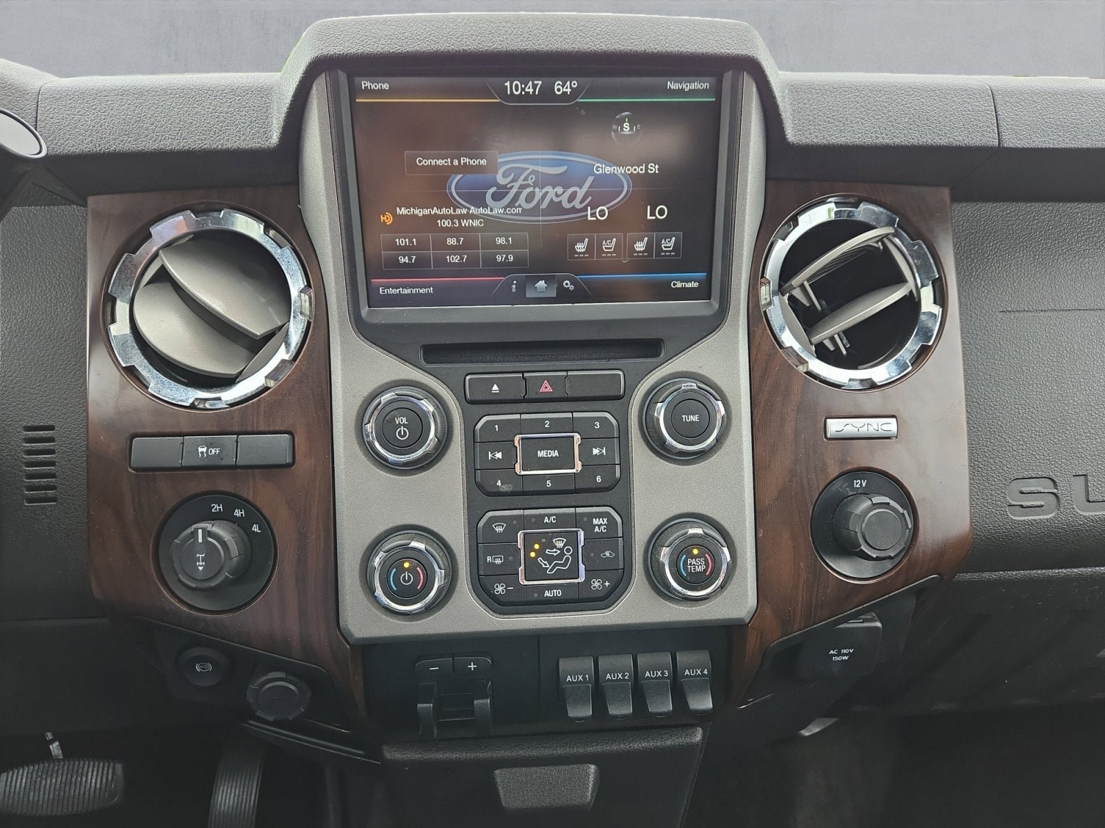 Used 2015 Ford F250 Lariat w/ Lariat Ultimate Package AWD/4WD image 17