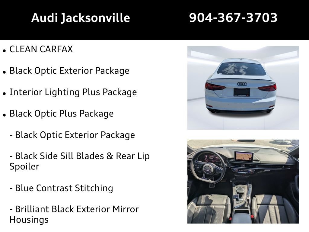Used 2019 Audi A5 2.0T Prestige w/ Black Optic Plus Package image 9