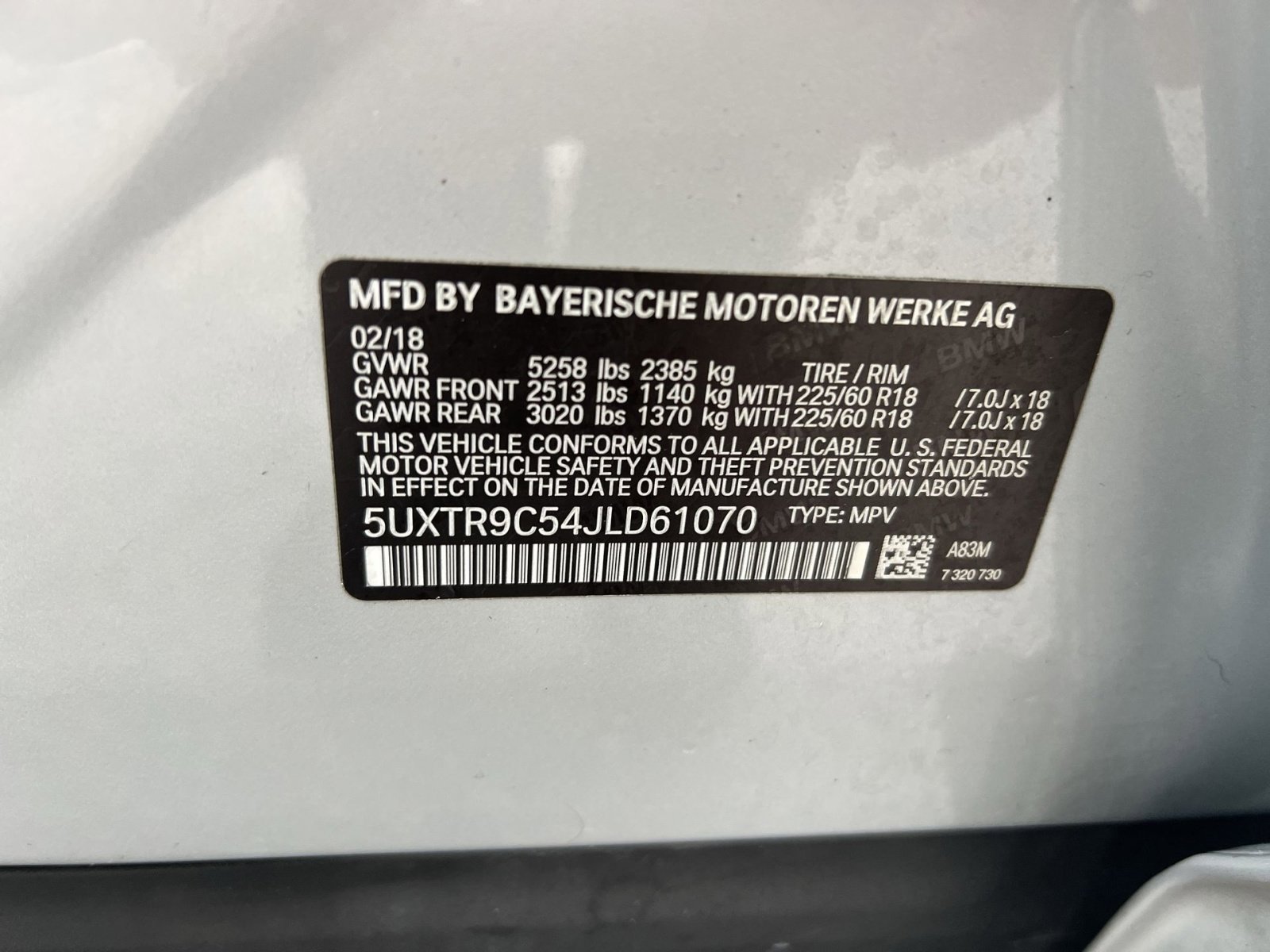 Used 2018 BMW X3 xDrive30i image 29