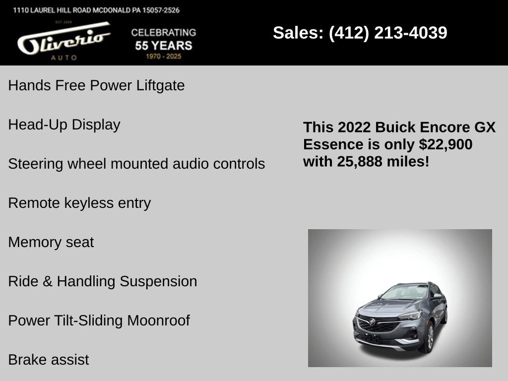 Used 2022 Buick Encore GX Essence w/ Advanced Technology Package image 26