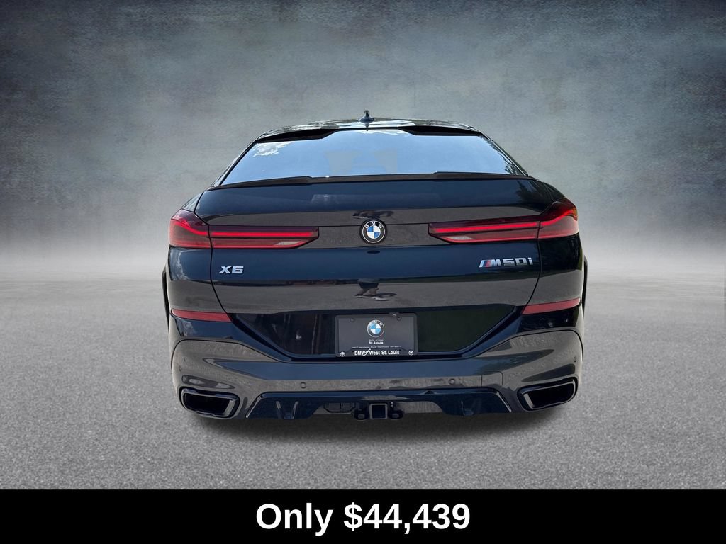 Used 2021 BMW X6 M50i w/ Executive Package AWD/4WD image 4