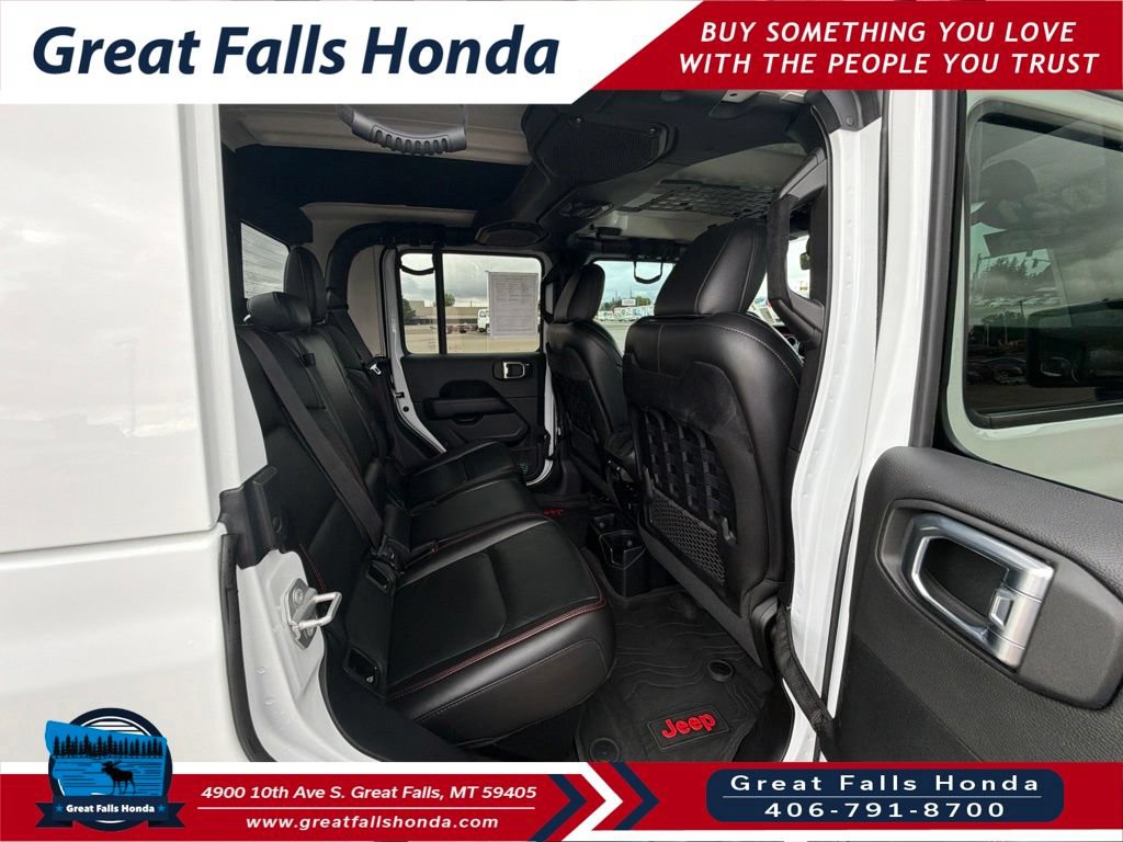 Used 2021 Jeep Gladiator Rubicon w/ Uconnect 4C Nav & Sound Group AWD/4WD image 25