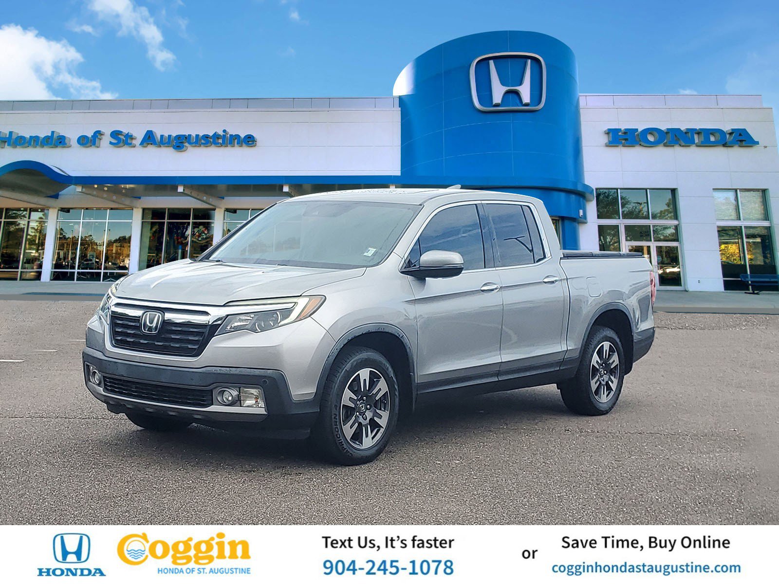 Certified 2017 Honda Ridgeline RTL-E