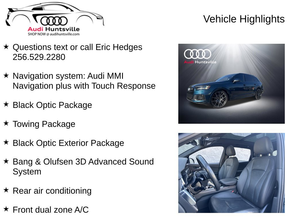 Used 2020 Audi Q7 3.0T Prestige w/ Black Optic Package AWD/4WD image 6