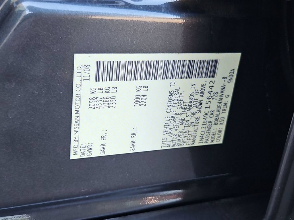 Used 2009 Nissan Altima Hybrid Sedan w/ Convenience Pkg FWD image 31