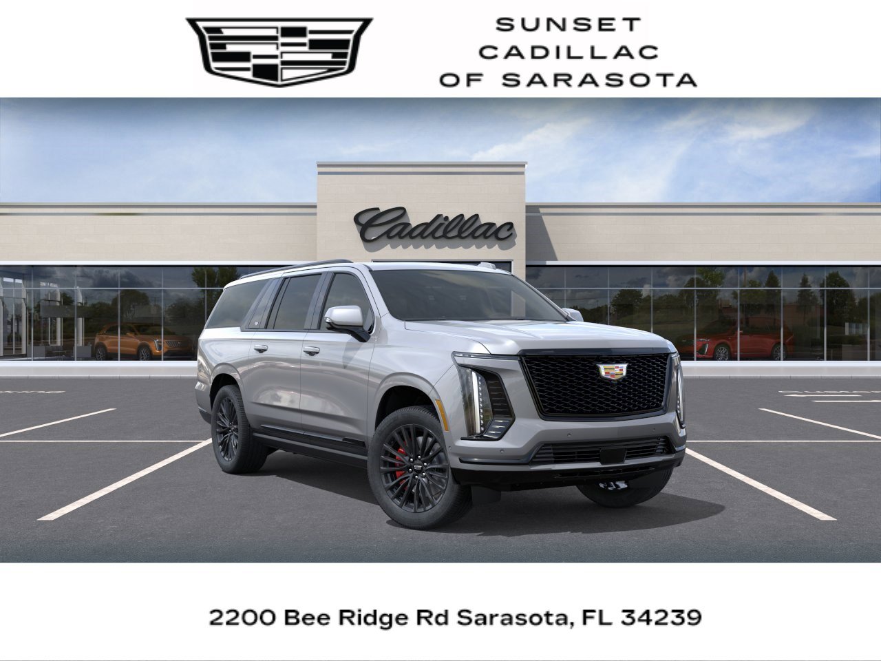 New 2026 Cadillac Escalade ESV Platinum Sport AWD/4WD image 1
