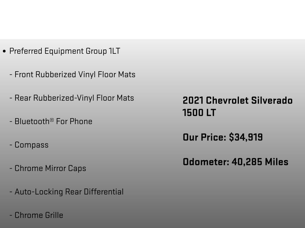 Used 2021 Chevrolet Silverado 1500 LT w/ Max Trailering Package AWD/4WD image 12