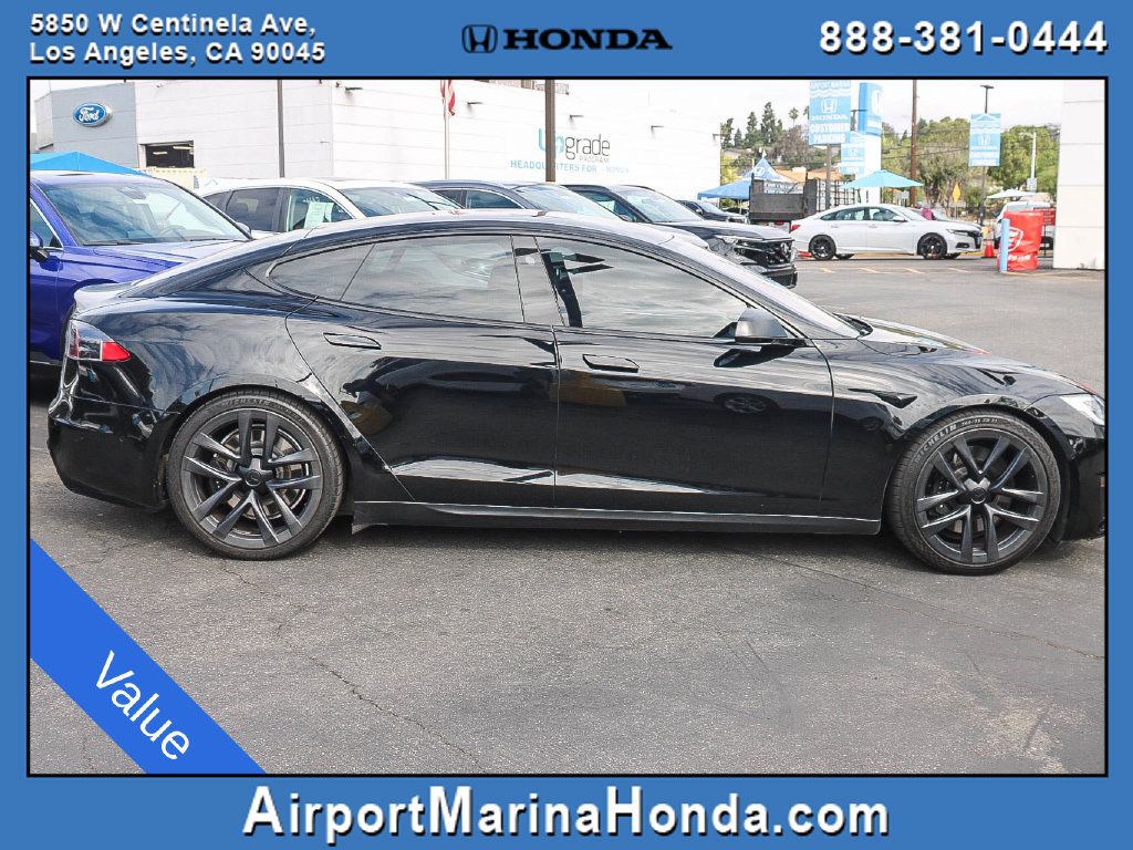 Used 2021 Tesla Model S Plaid AWD/4WD image 2