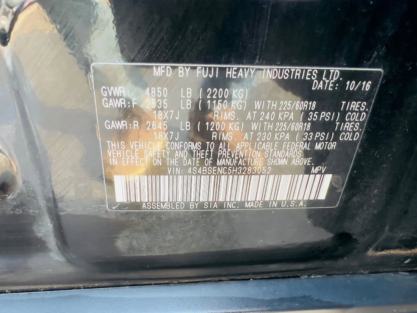 Used 2017 Subaru Outback 3.6R Limited image 29