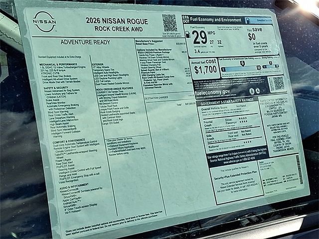 New 2026 Nissan Rogue SV w/ Rock Creek Premium Package image 28