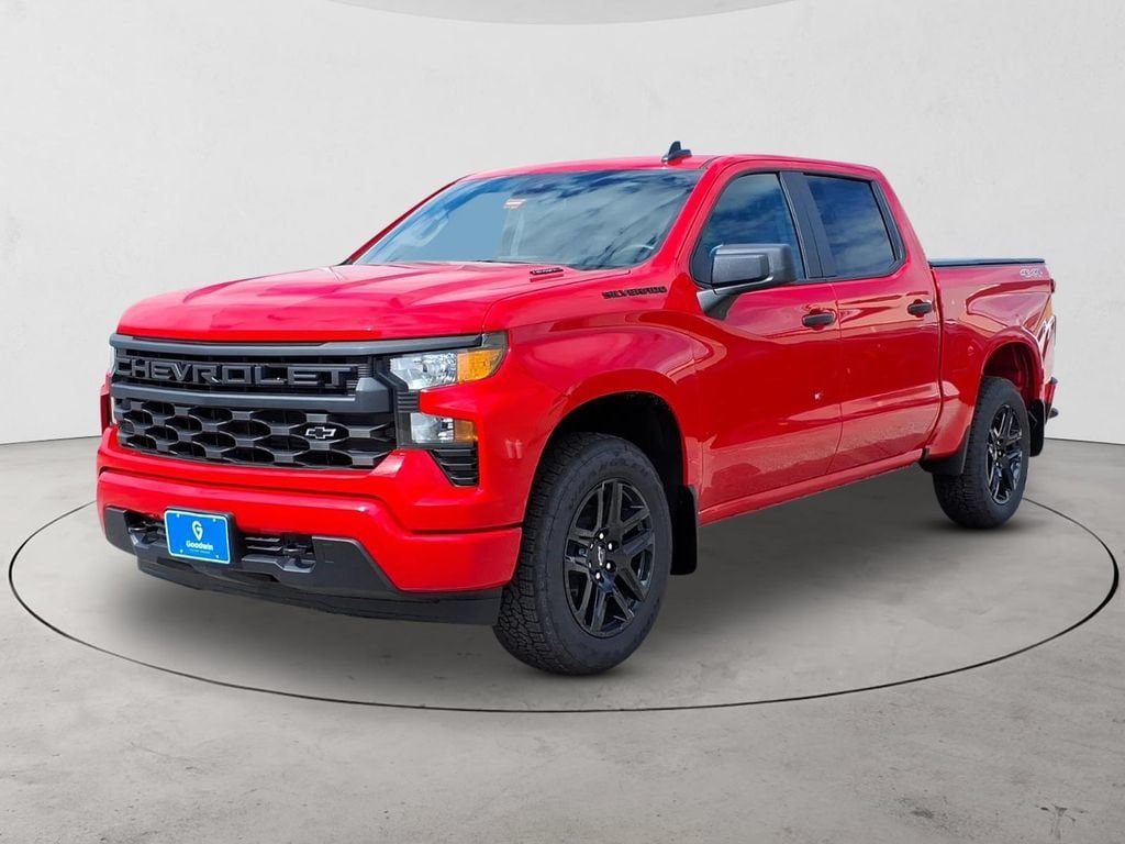 New 2026 Chevrolet Silverado 1500 Custom w/ LPO, Dark Essentials Package AWD/4WD image 1