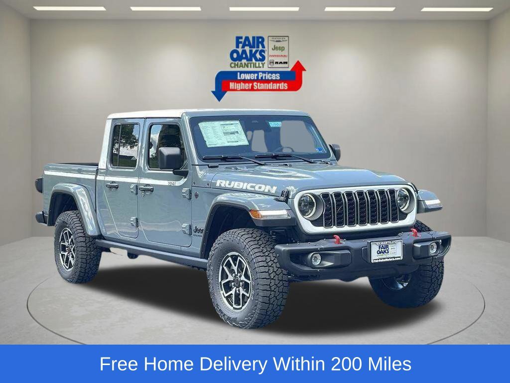 New 2026 Jeep Gladiator Rubicon w/ Whitecap Package