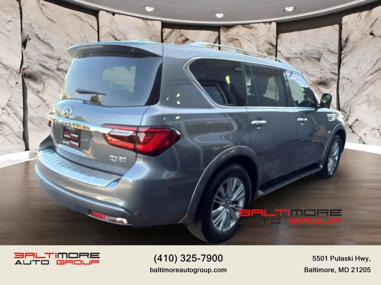 Used 2019 INFINITI QX80 Luxe w/ Proassist Package AWD/4WD image 4