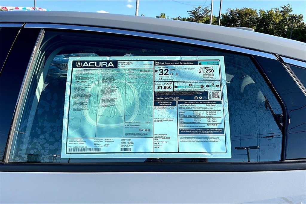 New 2026 Acura Integra image 25