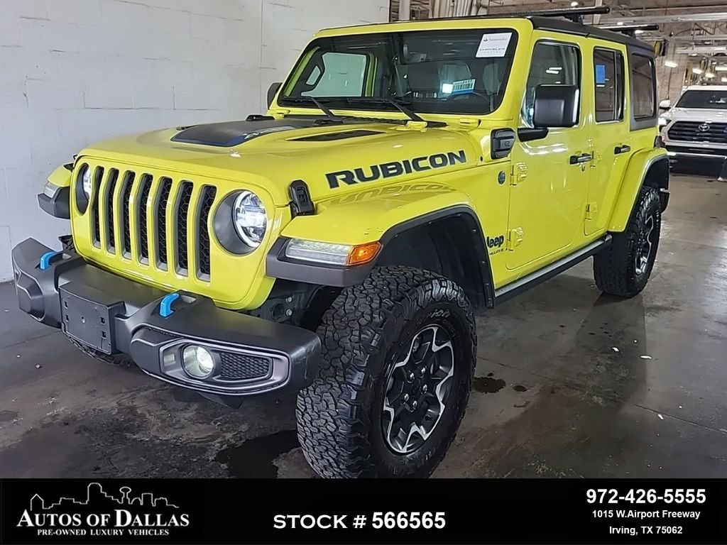 Used 2023 Jeep Wrangler Unlimited Rubicon 4xe w/ Cold Weather Group