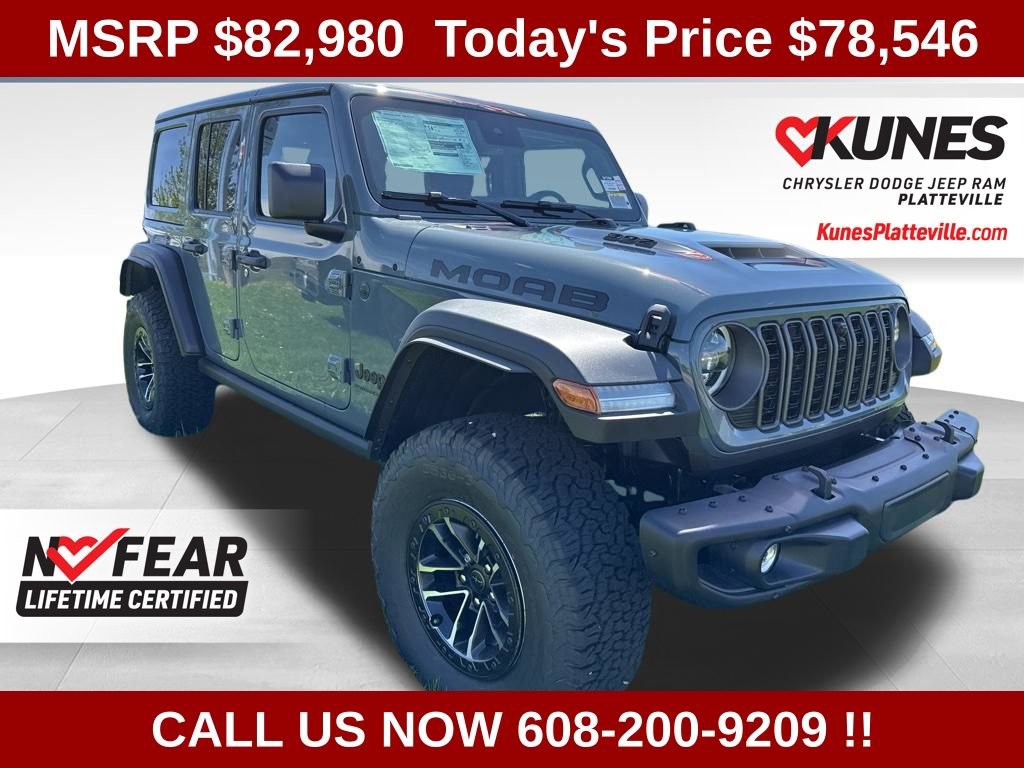 New 2026 Jeep Wrangler Unlimited Rubicon 392 w/ Quick Order Package 27X Moab AWD/4WD image 1