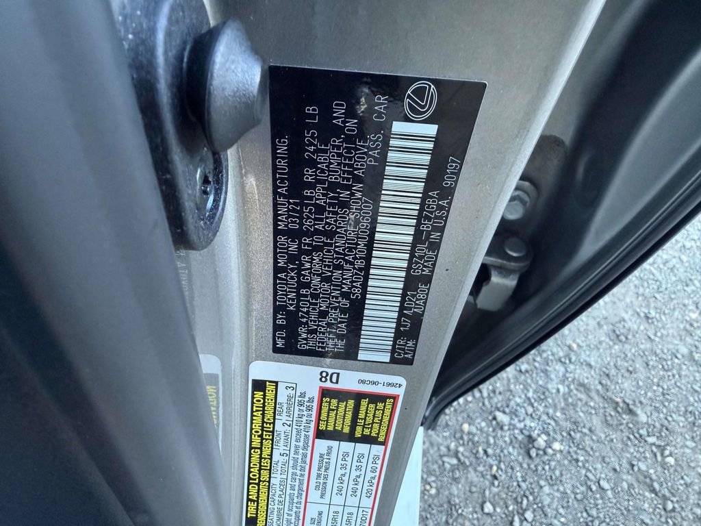 Used 2021 Lexus ES 350 w/ Premium Package image 32