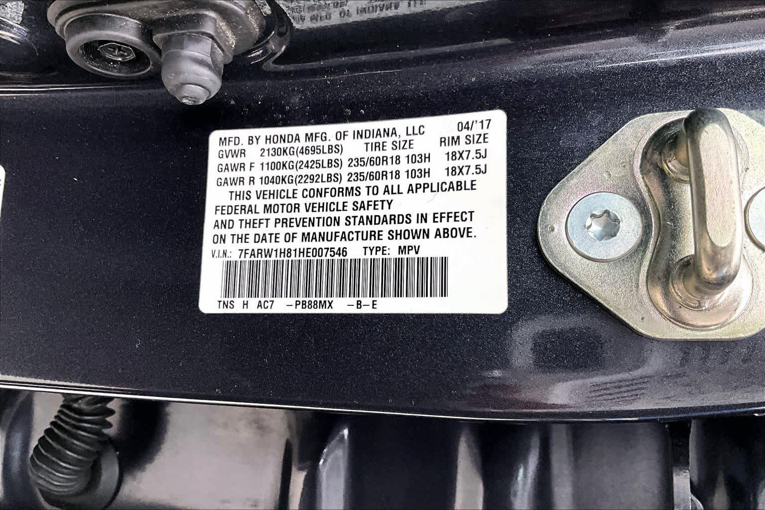 Used 2017 Honda CR-V EX-L image 33
