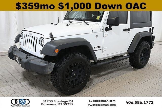 Used 2017 Jeep Wrangler Sport w/ Quick Order Package 24S image 1