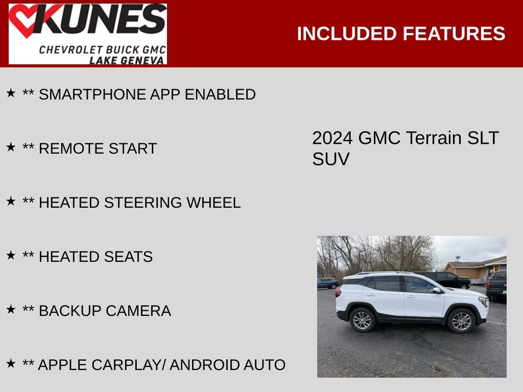 Used 2024 GMC Terrain SLT AWD/4WD image 2