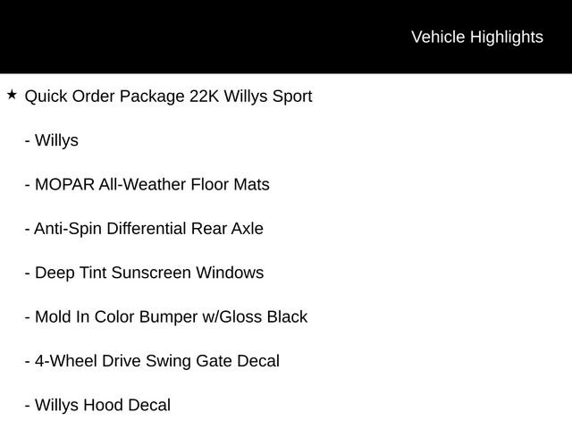 Used 2023 Jeep Wrangler Willys image 8